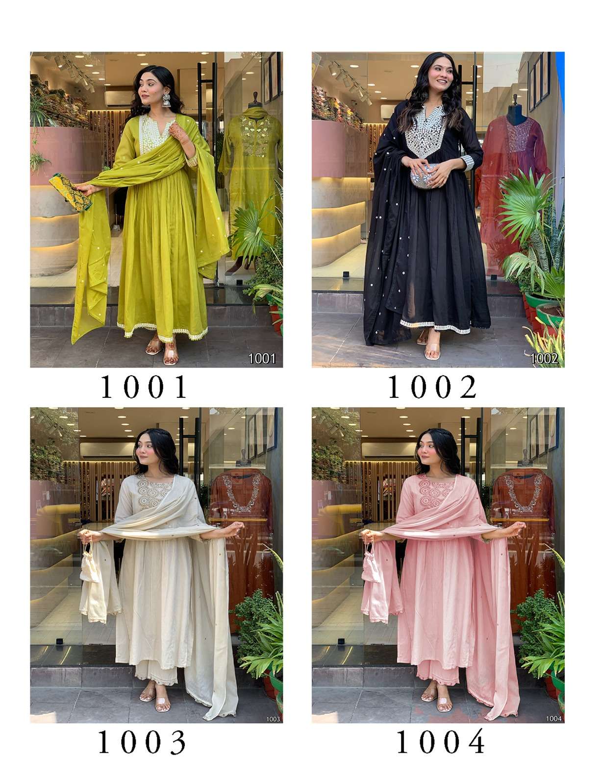 MF SWARA FANCY DESIGNER WORK READY MADE LADIES SUIT