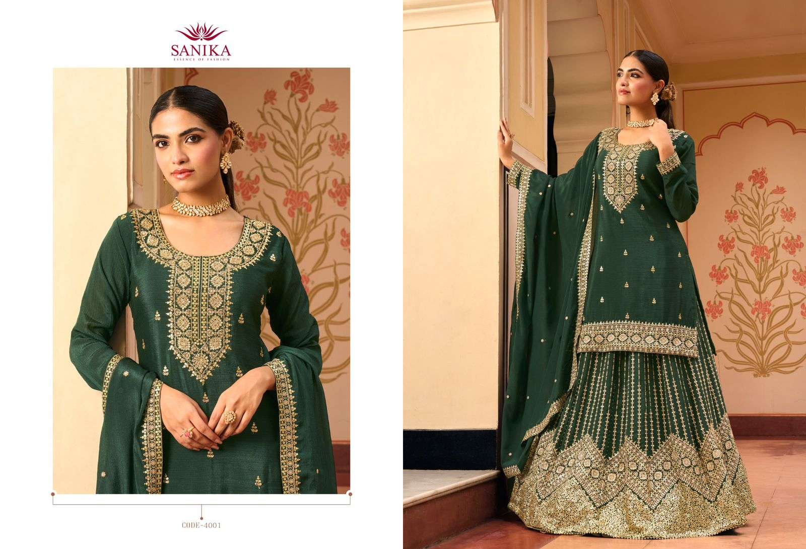 MUMTAZ ARTS TANYA MODAL SILK FANCY WORK LADIES SUIT