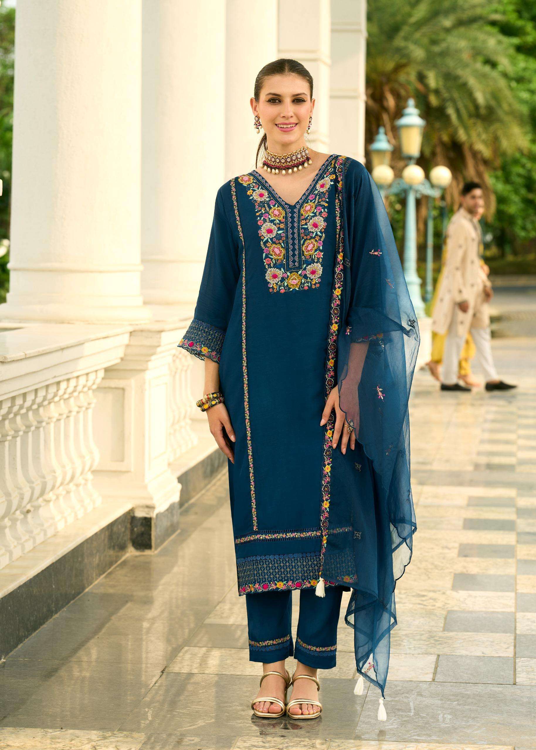 PRM INDIA KHAYAAL HEAVY BEAUTIFUL DESIGNER LOOK READY MADE LADIES SUIT