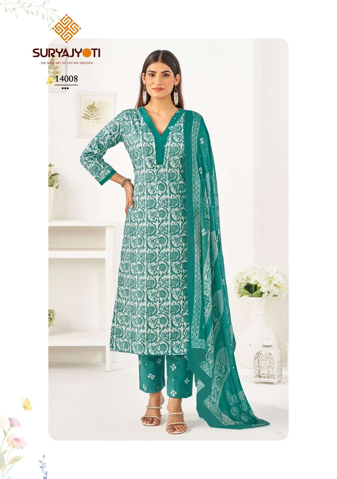 SURYAJYOTI PREYASI VOL 14 STITCHED COLLECTION  