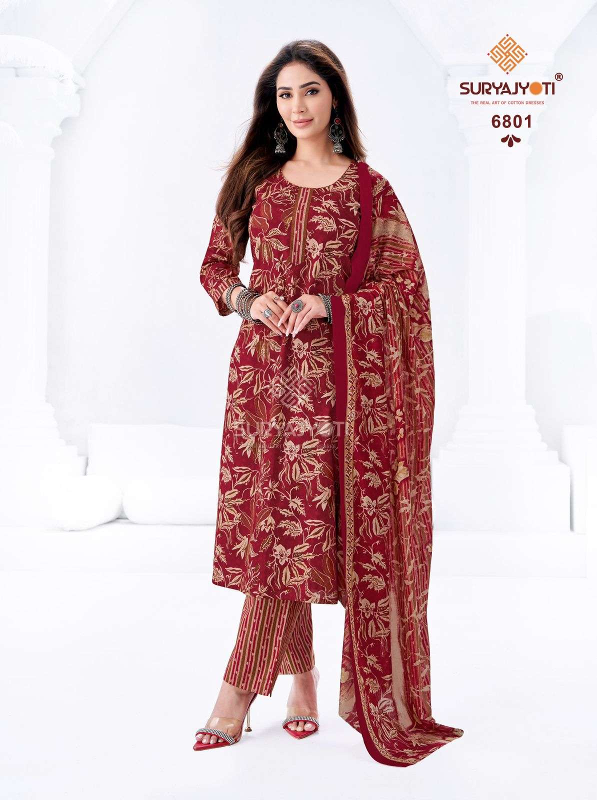 SURYAJYOTI TRENDY COTTON VOL 68 STITCHED COLLECTION 