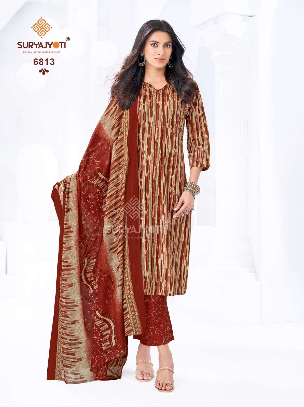 SURYAJYOTI TRENDY COTTON VOL 68 STITCHED COLLECTION 