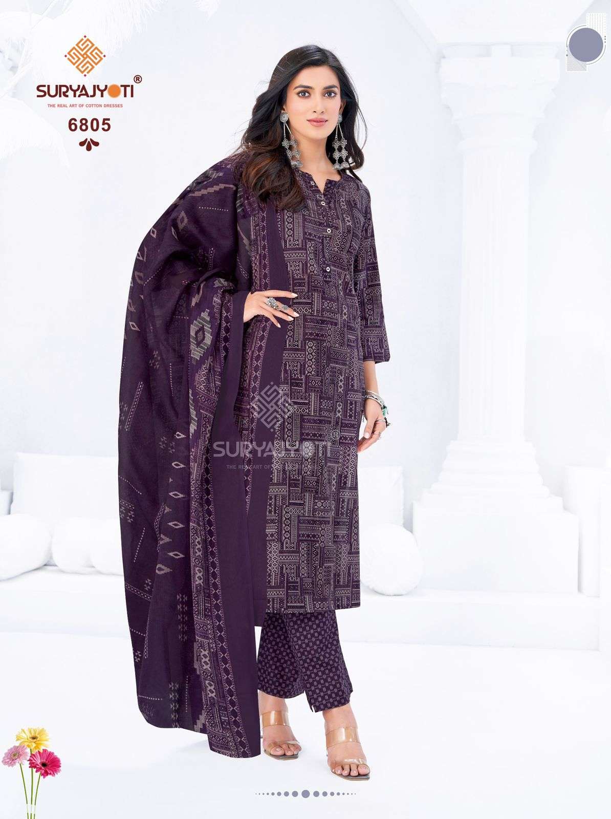 SURYAJYOTI TRENDY COTTON VOL 68 STITCHED COLLECTION 