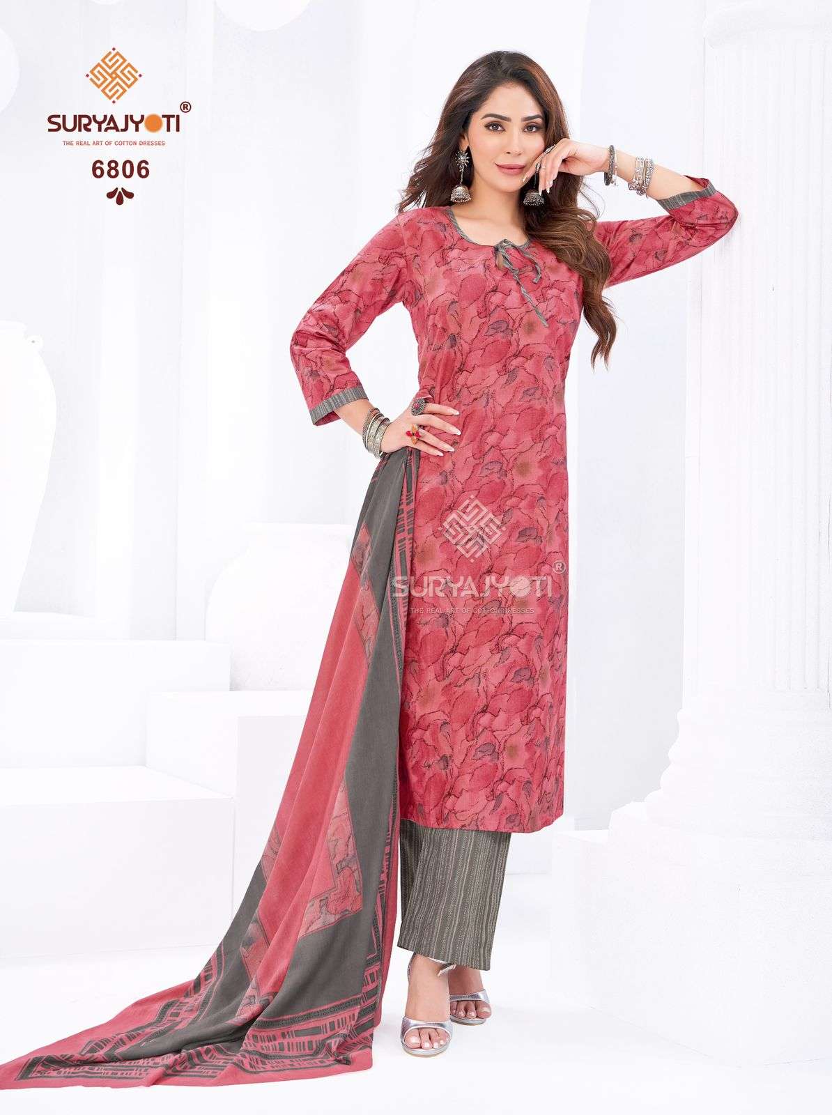 SURYAJYOTI TRENDY COTTON VOL 68 STITCHED COLLECTION 