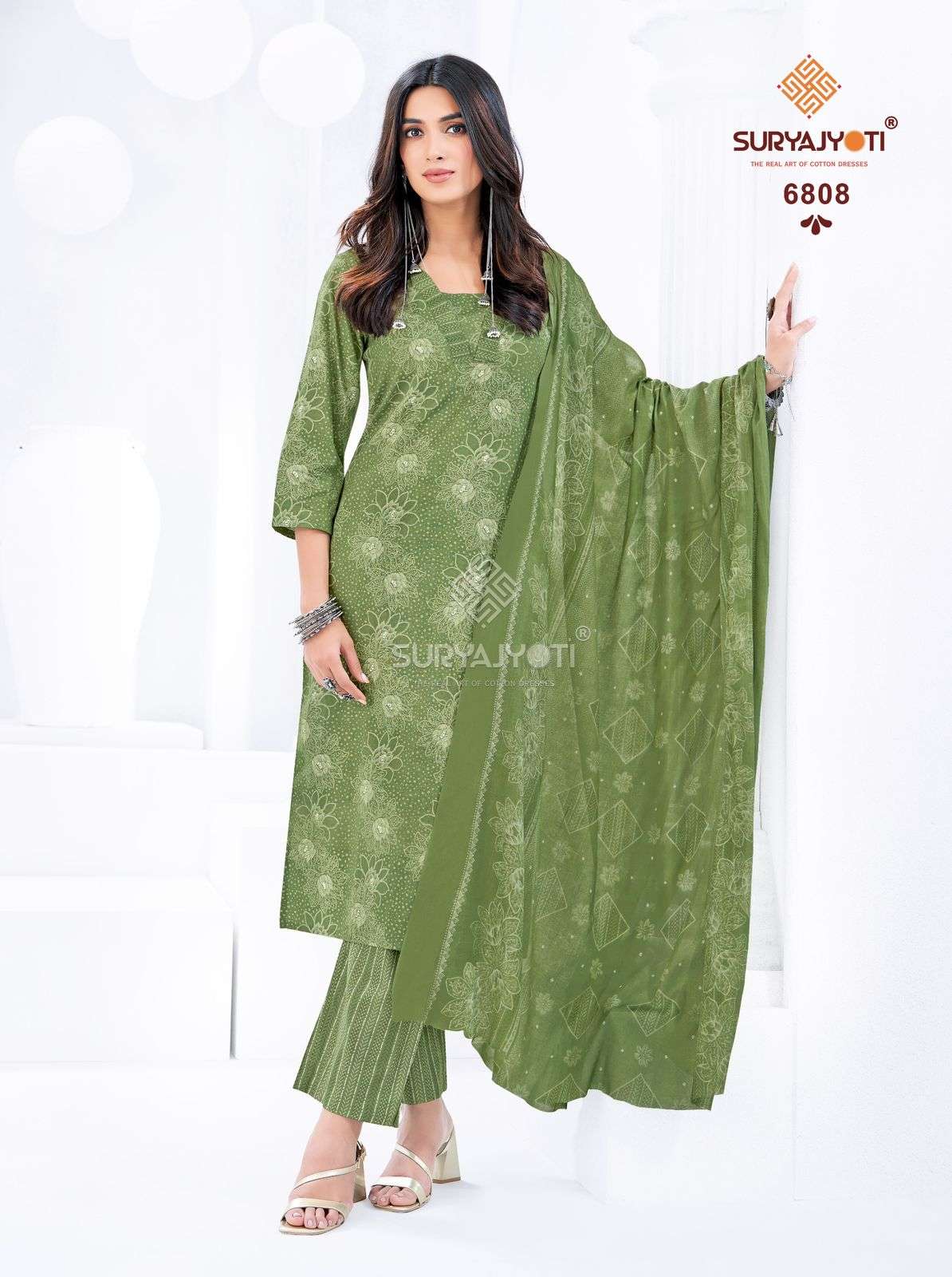 SURYAJYOTI TRENDY COTTON VOL 68 STITCHED COLLECTION 