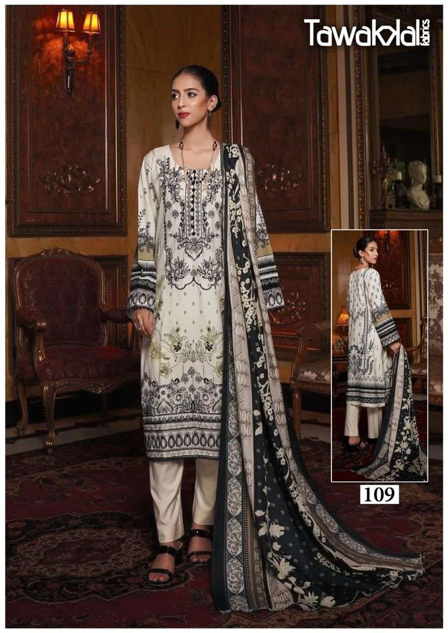 TAWAKKAL FABRICS SABA LUXURY HEAVY  COTTON COLLECTION