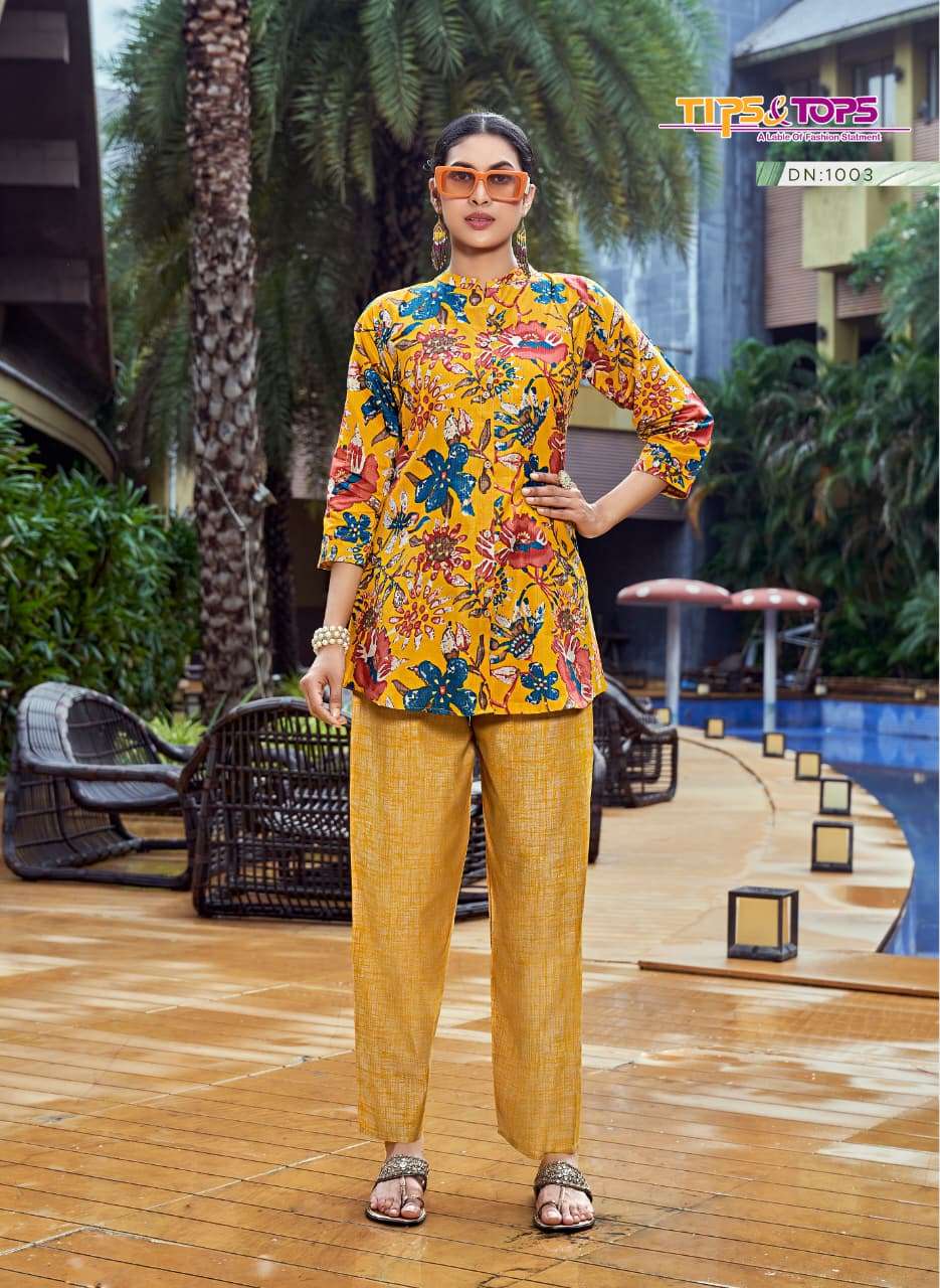 TIPS AND TOPS ROOHI FANCY WEAR LADIES CO-ORD SET 