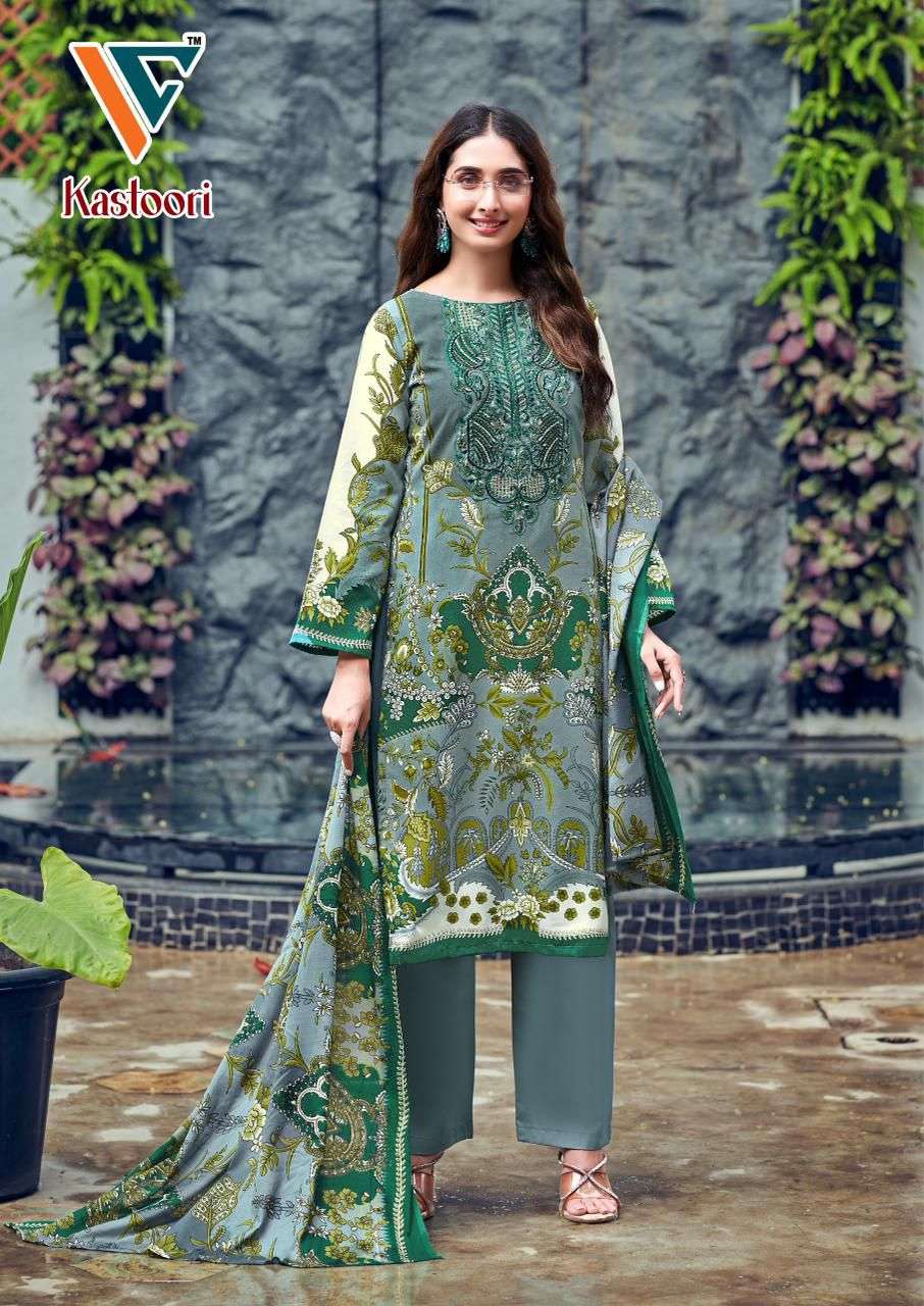 VANDANA CREATION KASTOORI‎‎ VOL 3 COTTON DIGITAL STYLE PRINT SALWAR SUIT
