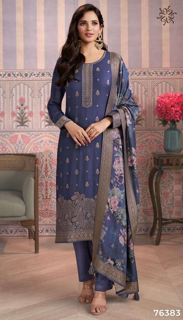 VINAY FASHION KERVIN ANANTA VOL 4 PASHMINA JACQUARD DESIGNER WORK SUIT