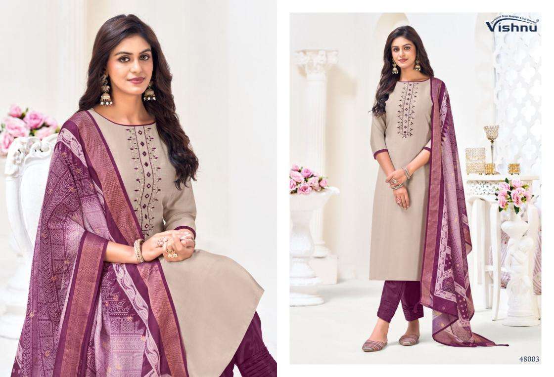 VISHNU IMPEX ALAVIRA SILK WITH FANCY SWAROVSKI WORK SALWAR SUIT