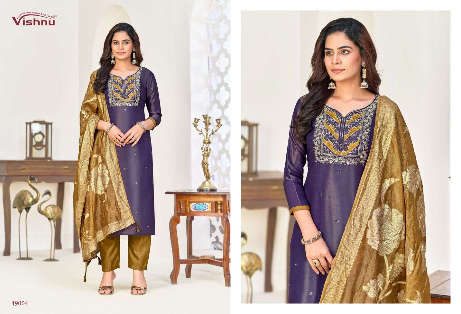 VISHNU IMPEX NADIA FANCY WORK LADIES SALWAR SUIT