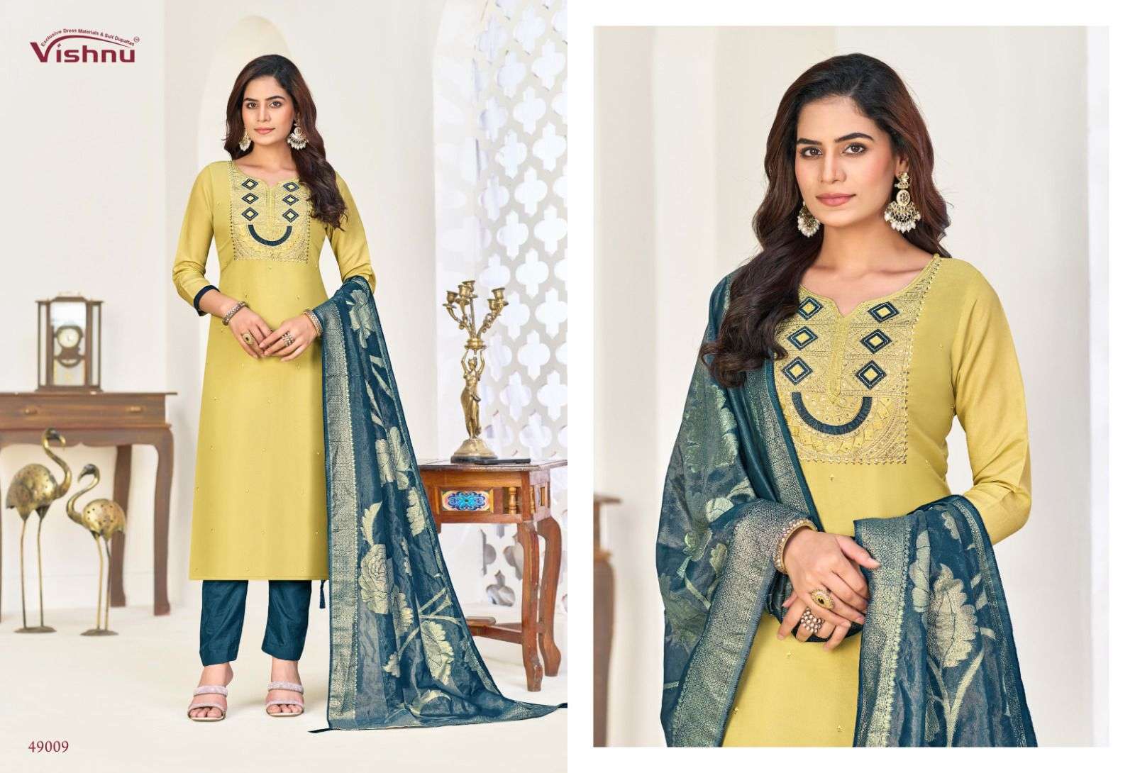 VISHNU IMPEX NADIA FANCY WORK LADIES SALWAR SUIT