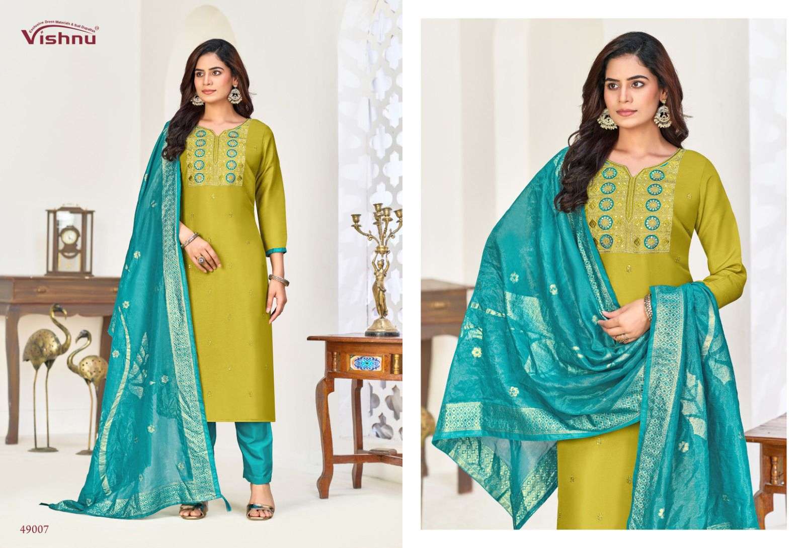 VISHNU IMPEX NADIA FANCY WORK LADIES SALWAR SUIT