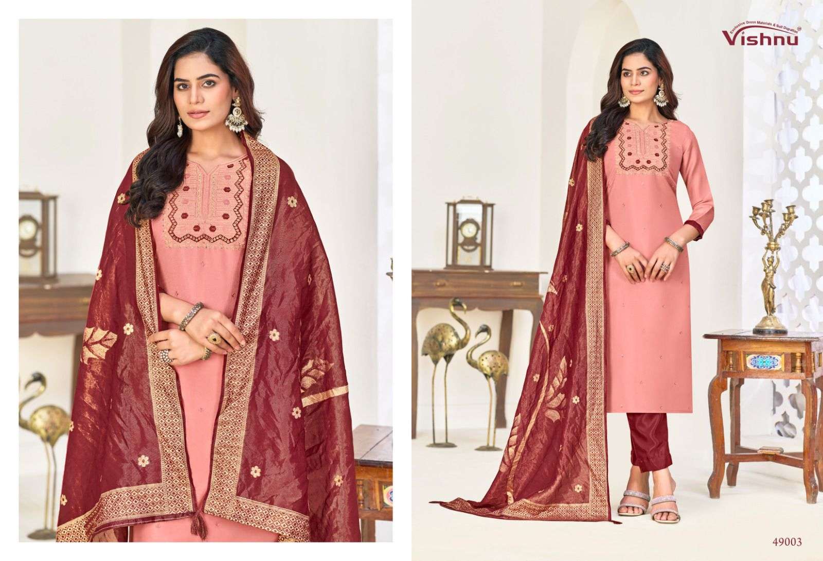 VISHNU IMPEX NADIA FANCY WORK LADIES SALWAR SUIT