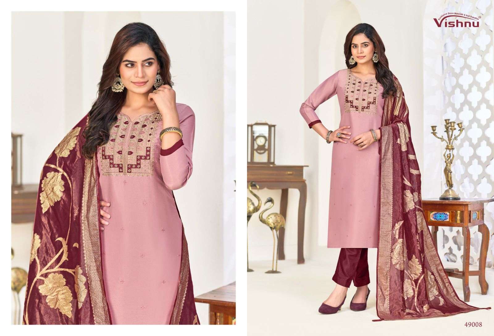 VISHNU IMPEX NADIA FANCY WORK LADIES SALWAR SUIT