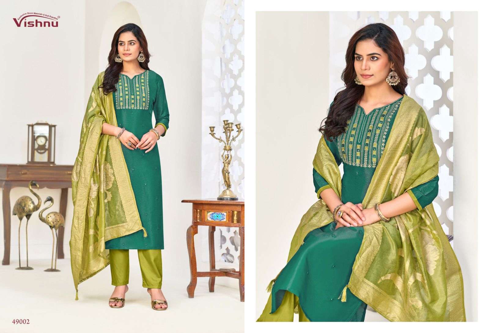 VISHNU IMPEX NADIA FANCY WORK LADIES SALWAR SUIT