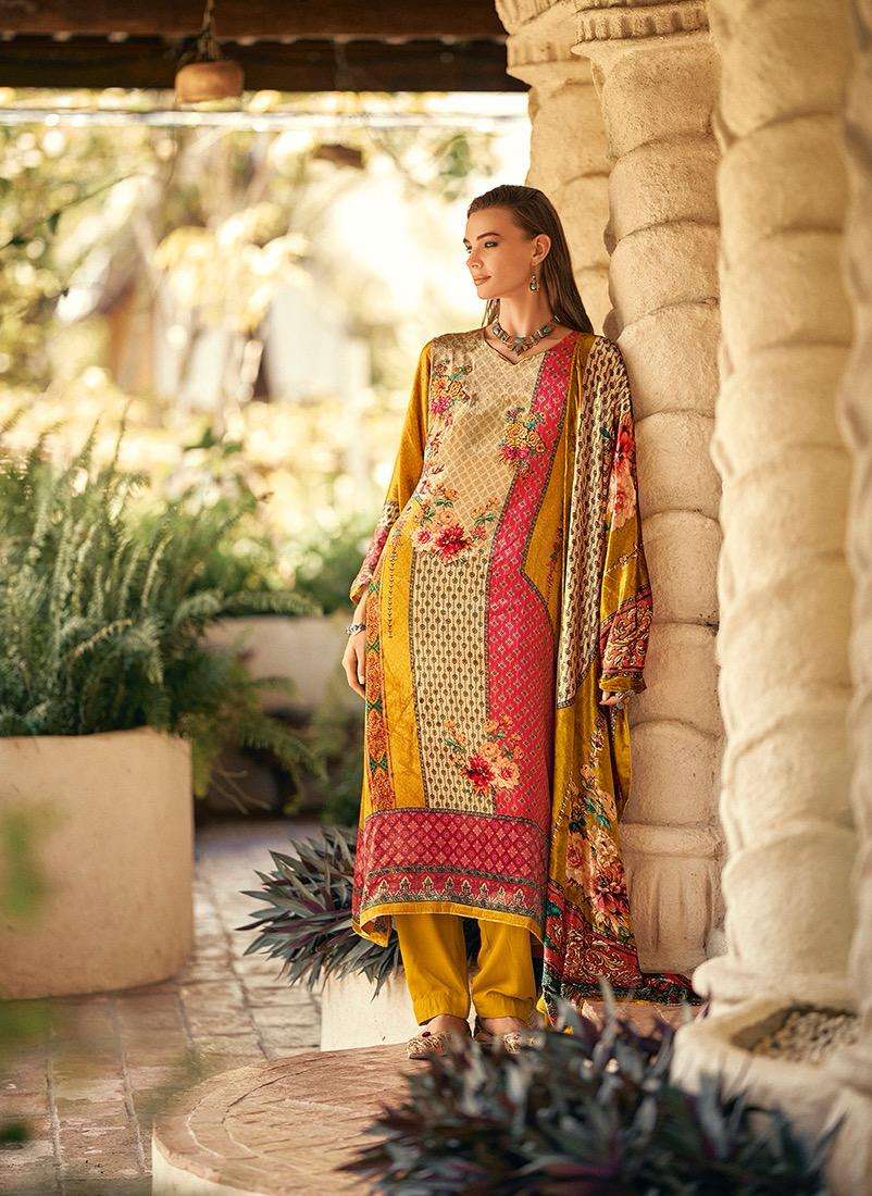 AIQA THE NEW VINTAGE VELVET DIGITAL PRINT WITH HEAVY DESIGNER WORK SUIT