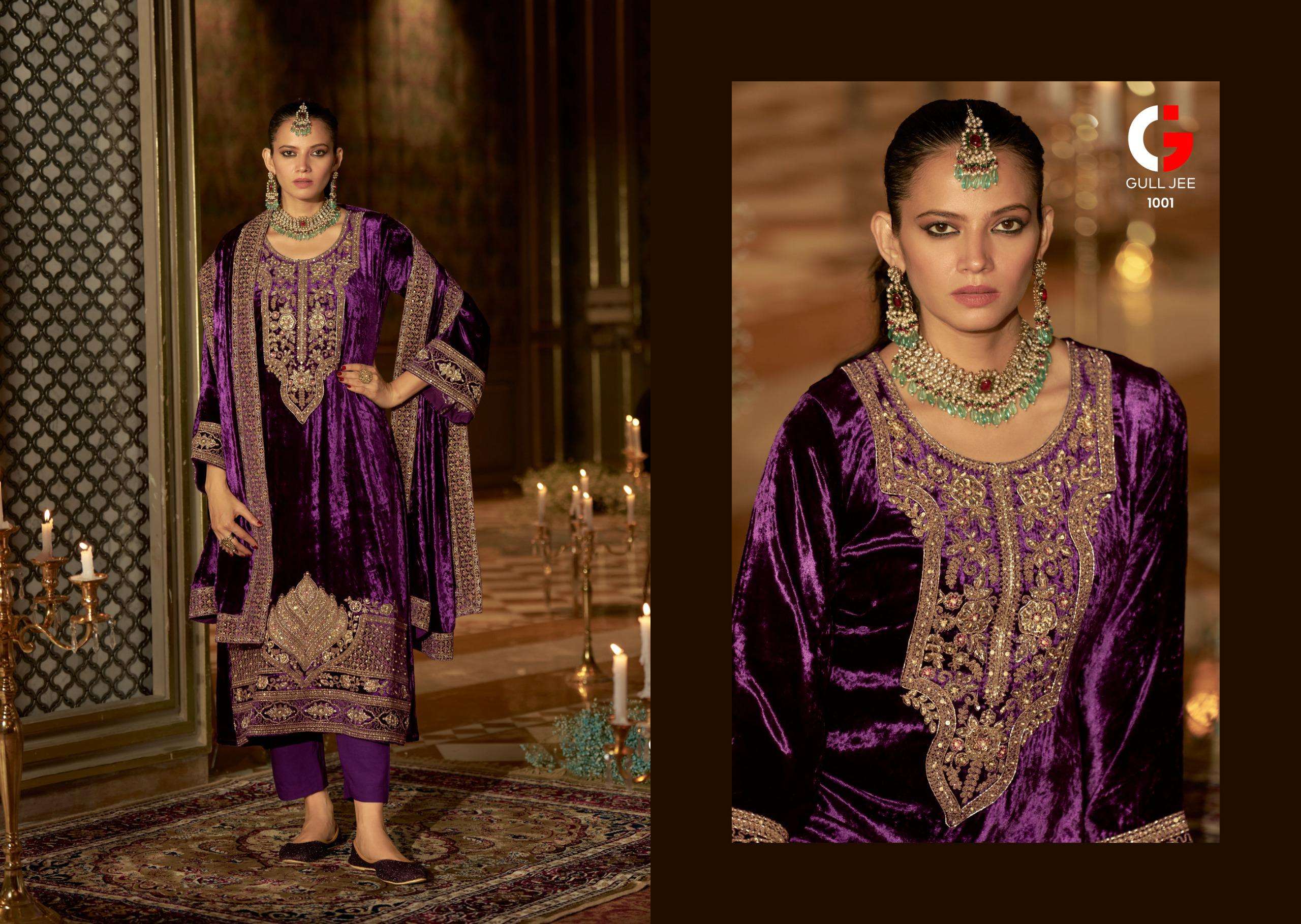 DEEPSY SUITS GULL JEE QURB VELVET WITH HEAVY EMBROIDERY DESIGNER SUIT