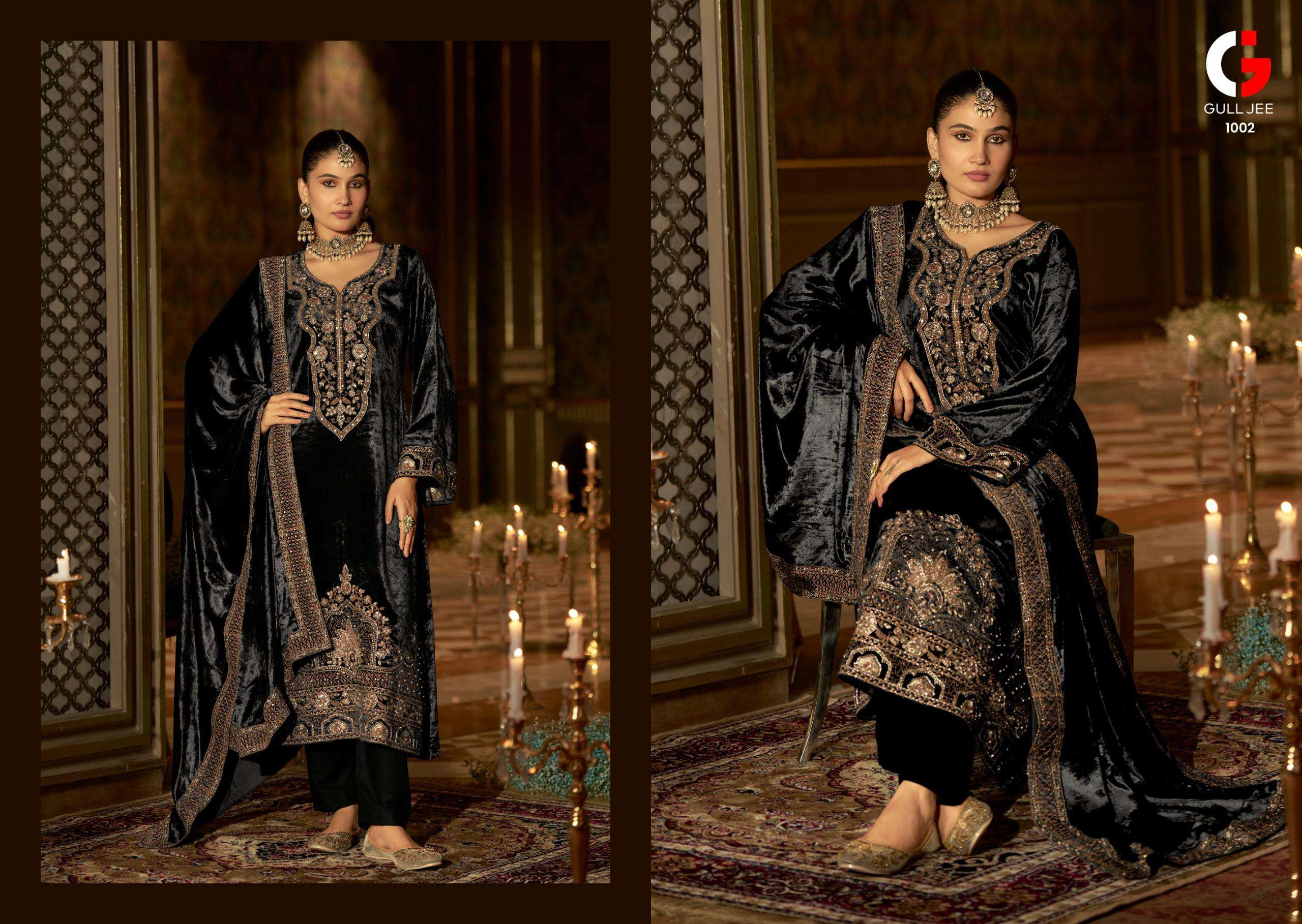 DEEPSY SUITS GULL JEE QURB VELVET WITH HEAVY EMBROIDERY DESIGNER SUIT