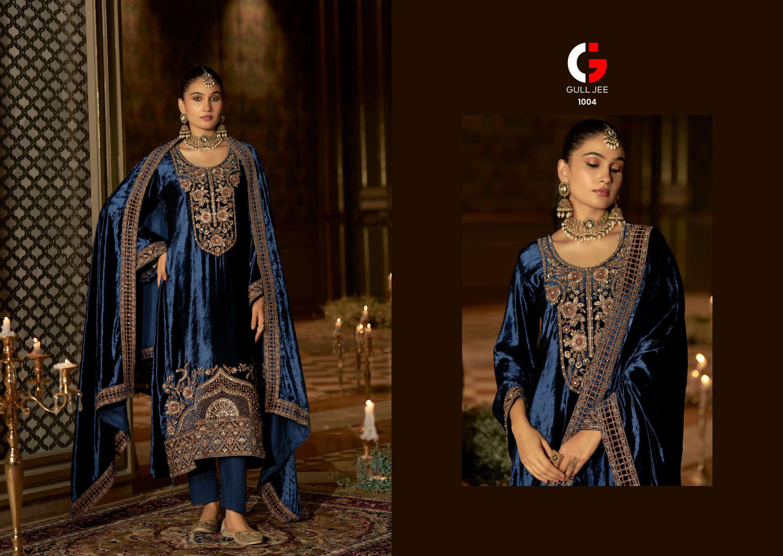 DEEPSY SUITS GULL JEE QURB VELVET WITH HEAVY EMBROIDERY DESIGNER SUIT