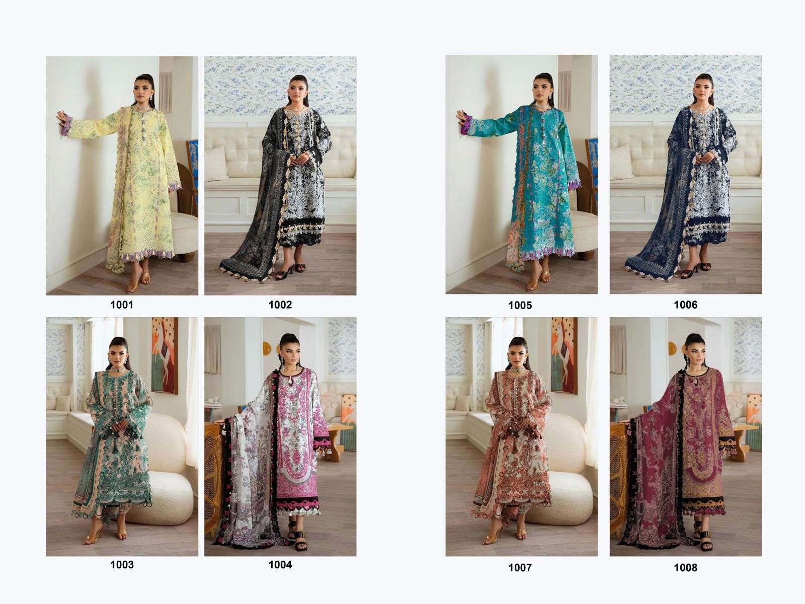 DEEPSY SUITS JADE PREMIUM COTTON EMBROIDERY DESIGNER PAKISTANI SUIT