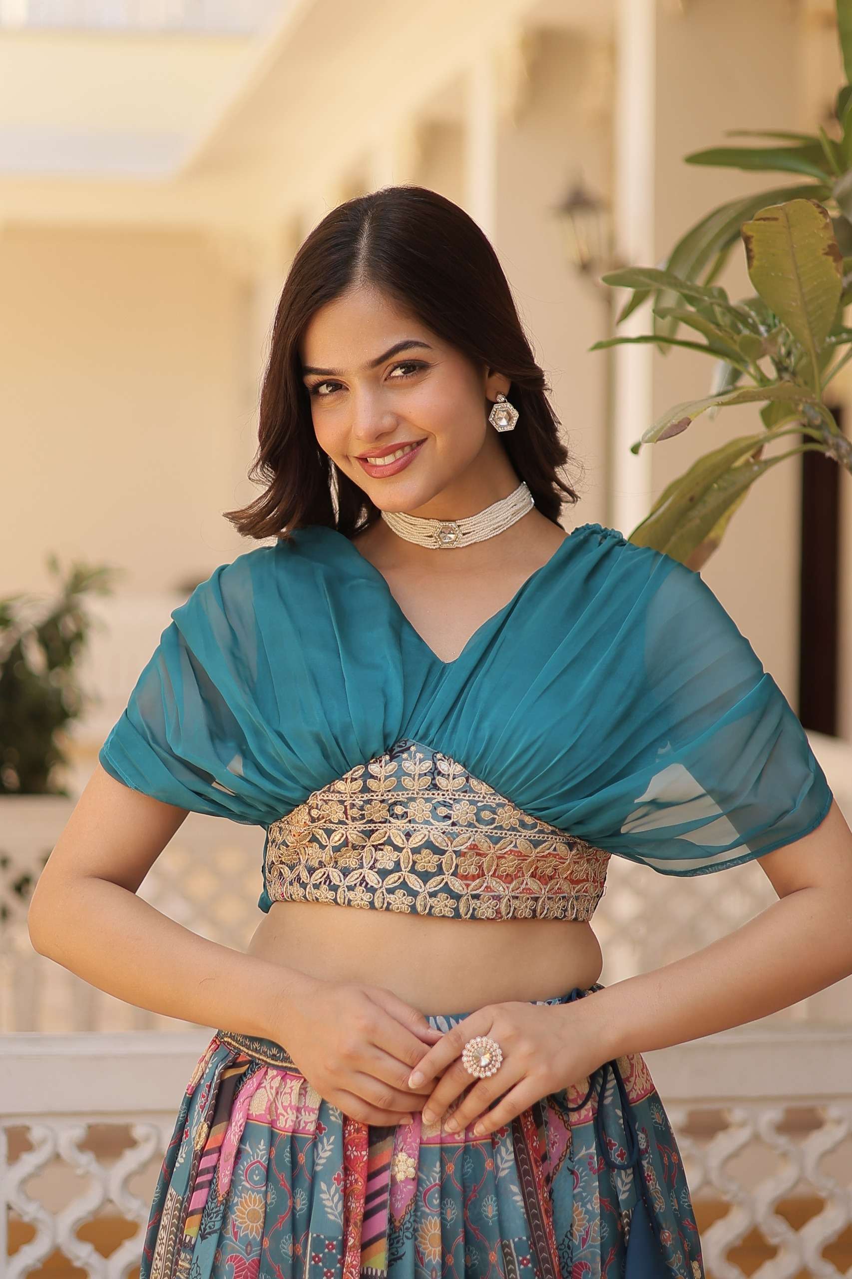 KA 5032 SILK PREETY LOOK DESIGNER LEHENGA CHOLI COLLECTIONS 