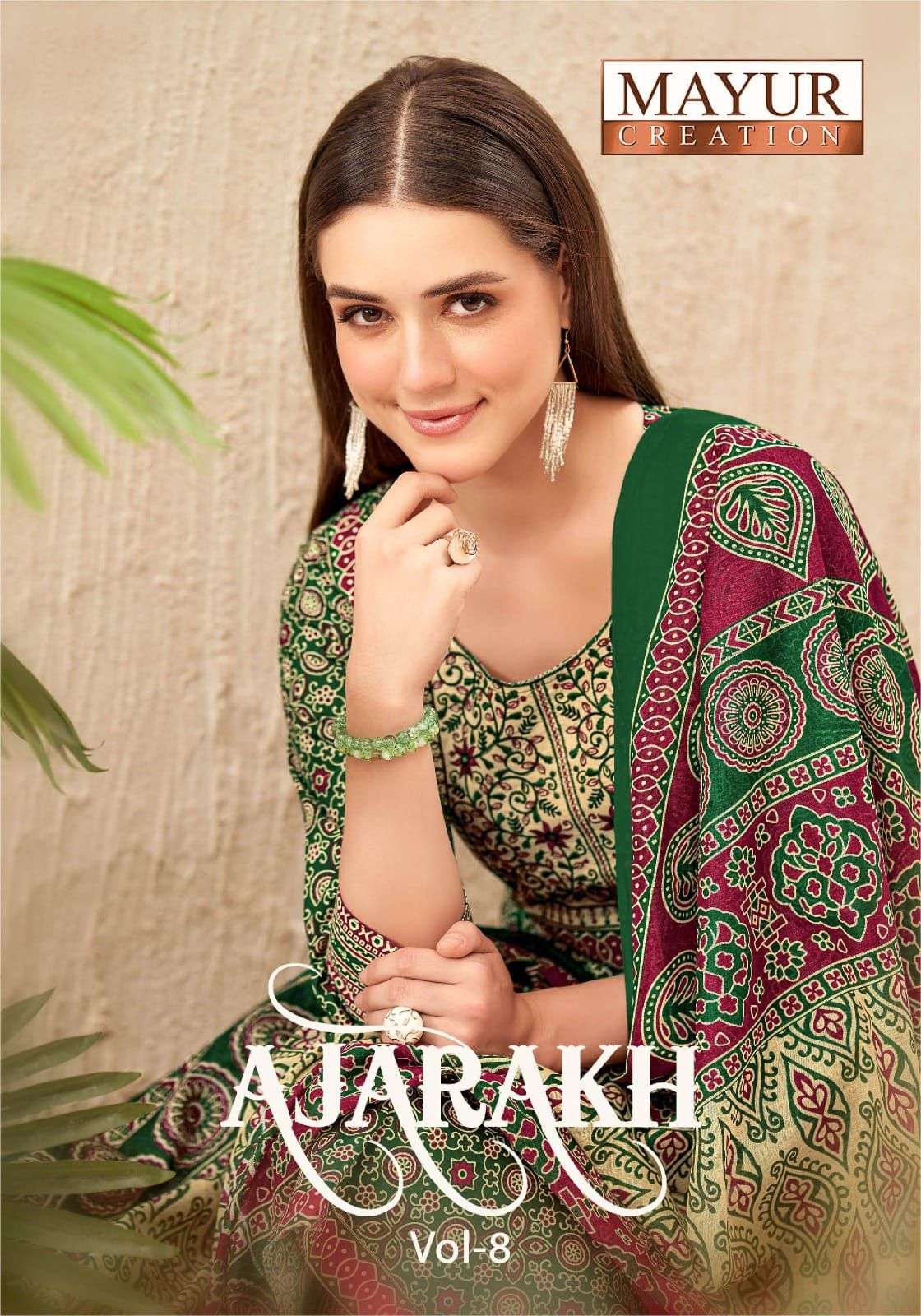 MAYUR CREATION AJARAKH VOL 8 READY MADE COLLECTION