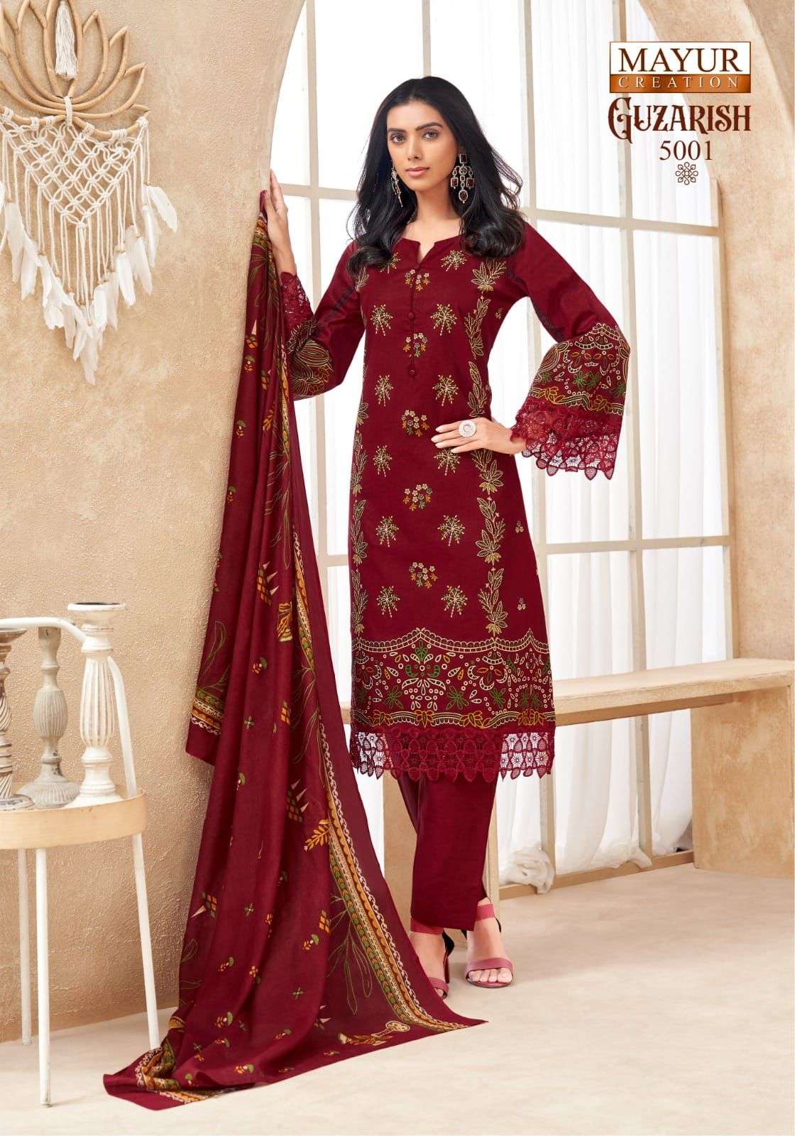 MAYUR CREATION GUZARISH VOL 5 COTTON DIGITAL PRINTS SALWAR SUIT