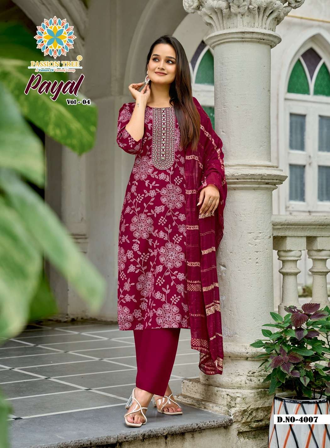 PASSION TREE PAYAL VOL 4 FANCY WORKS LADIES 3PCS SET COLLECTION 