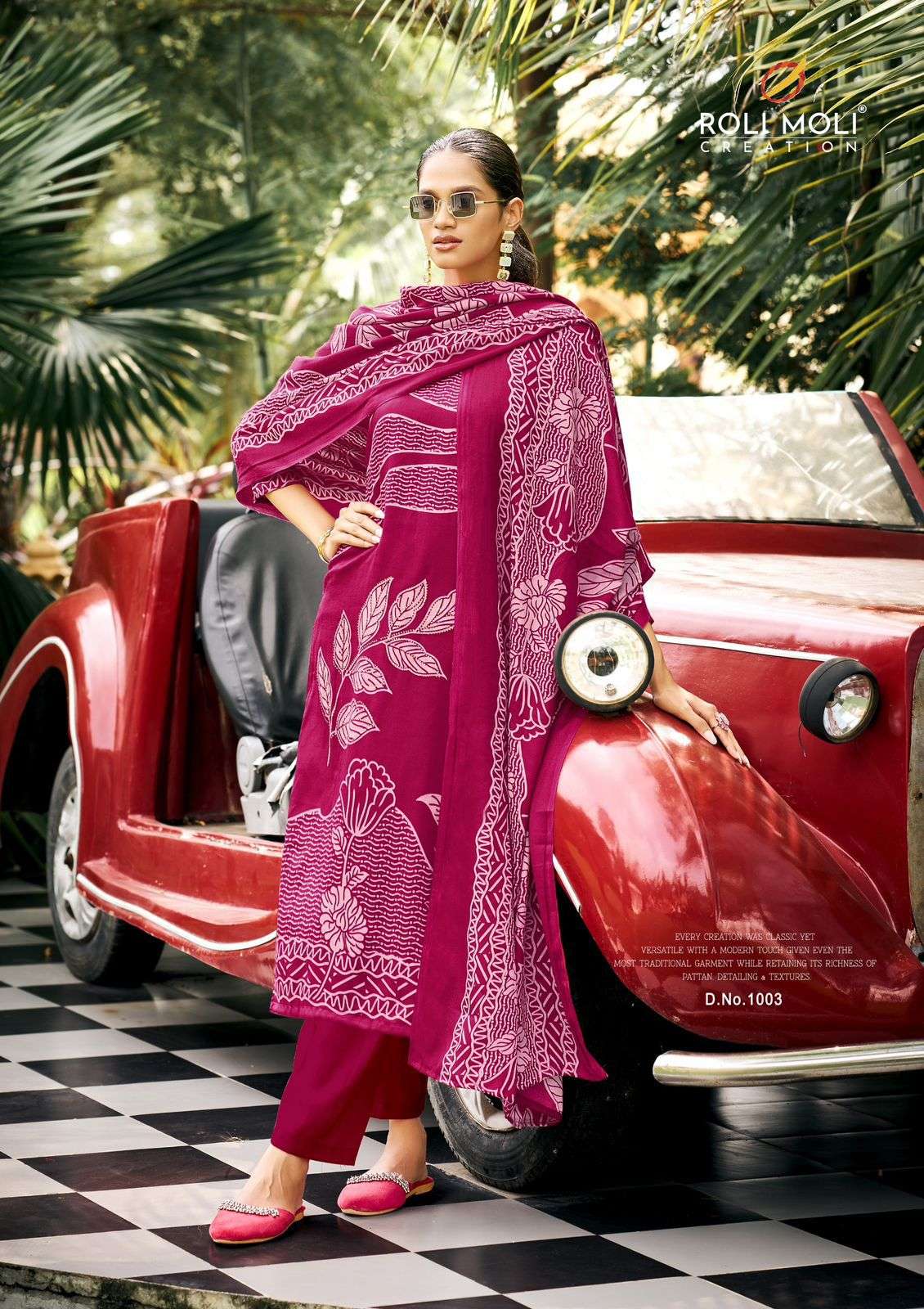 ROLI MOLI CREATION ARIA PASHMINA FANCY WORK WINTER WEAR SUIT