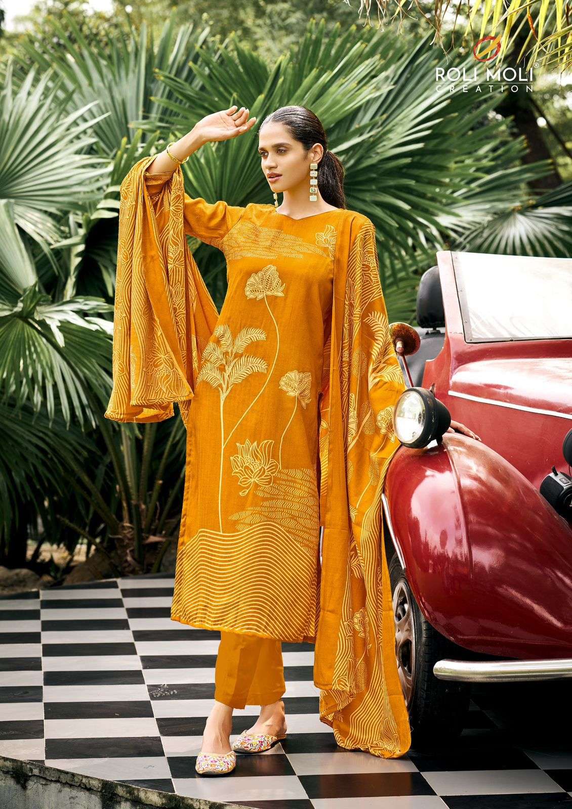 ROLI MOLI CREATION ARIA PASHMINA FANCY WORK WINTER WEAR SUIT
