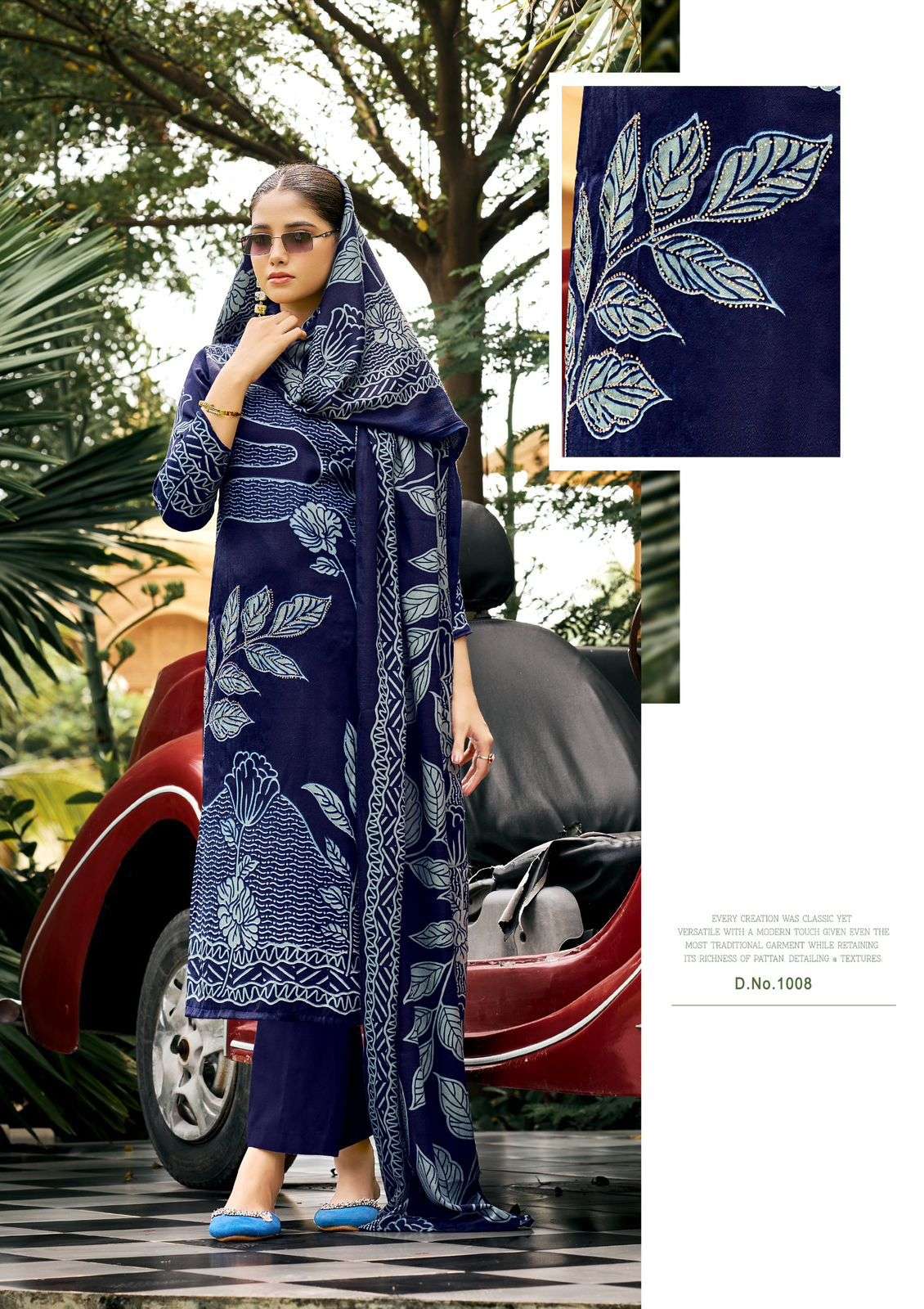 ROLI MOLI CREATION ARIA PASHMINA FANCY WORK WINTER WEAR SUIT