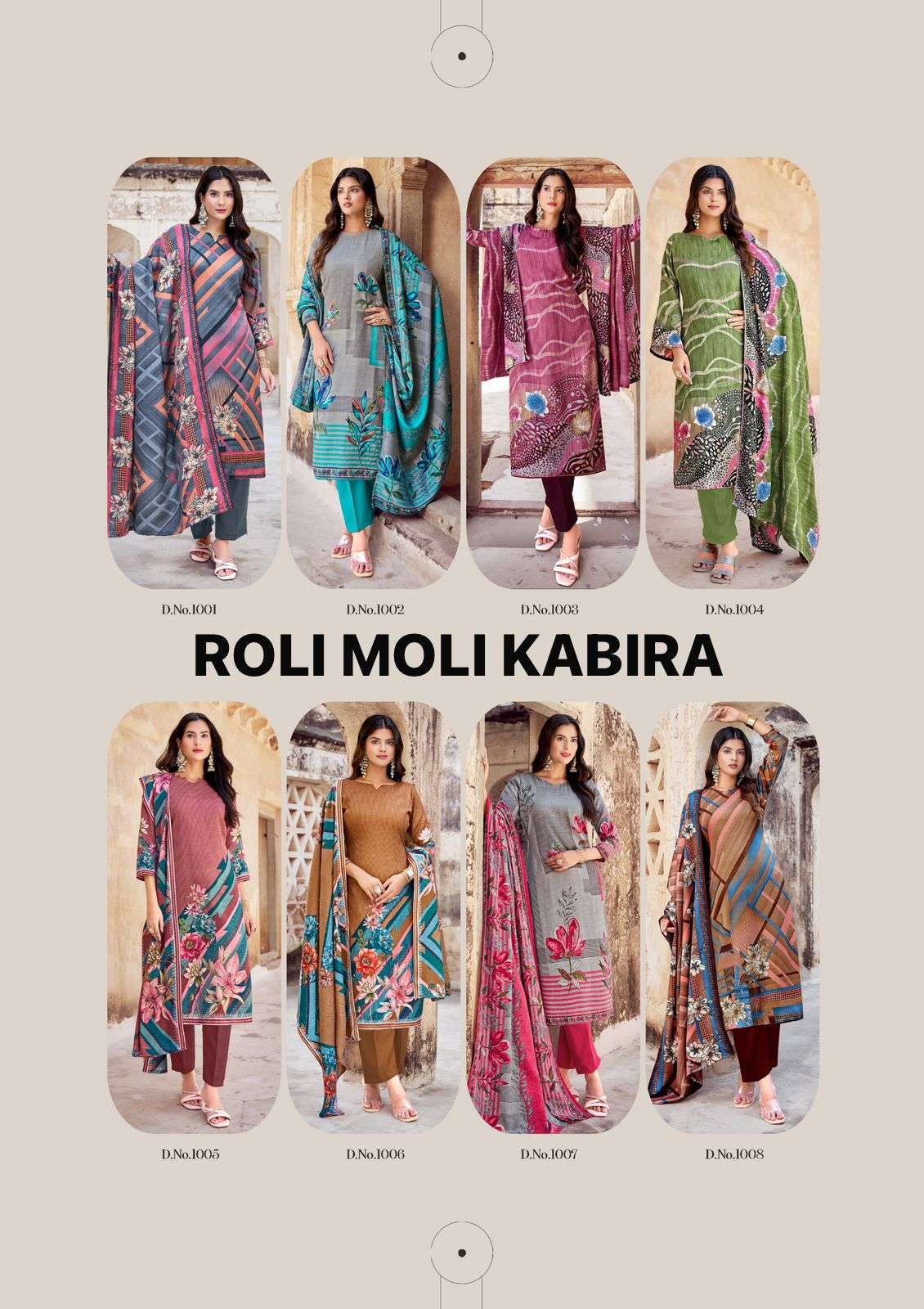 ROLI MOLI CREATION KABIRA PRINTED WINTER WEAR DRESS
