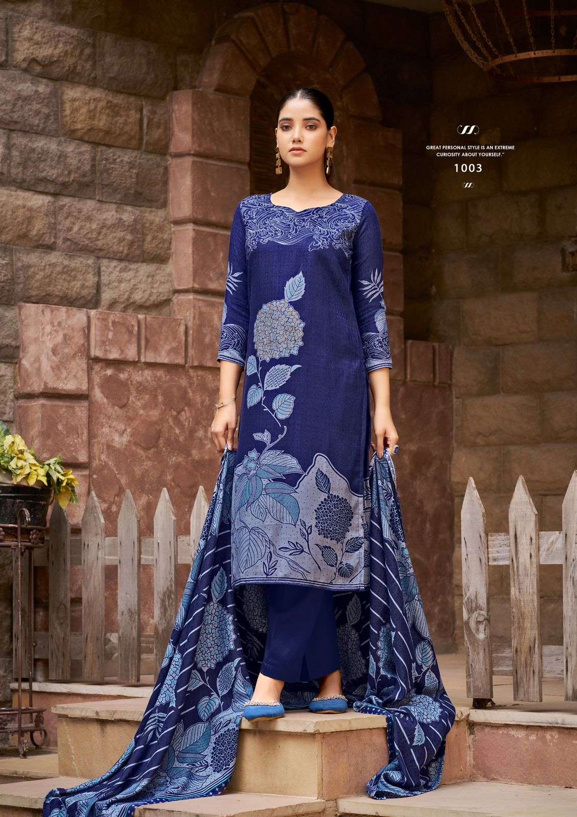 ROLI MOLI CREATION SAFINA PASHMINA FANCY WORK WINTER WEAR SUIT