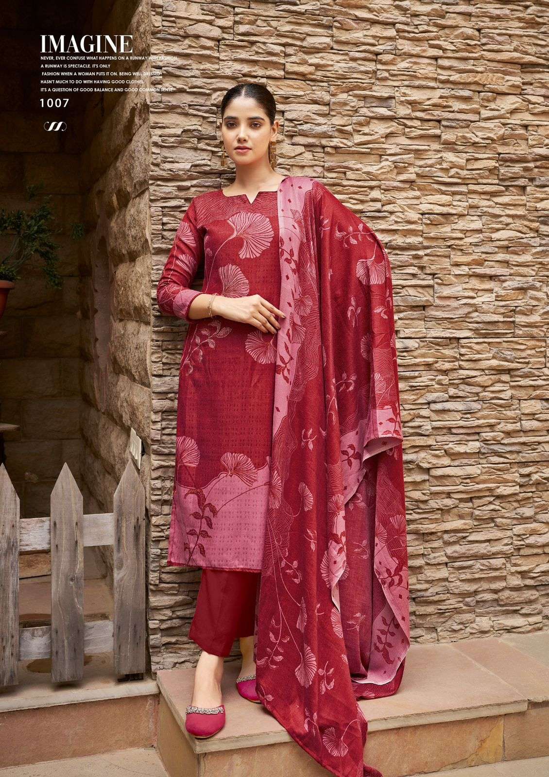ROLI MOLI CREATION SAFINA PASHMINA FANCY WORK WINTER WEAR SUIT