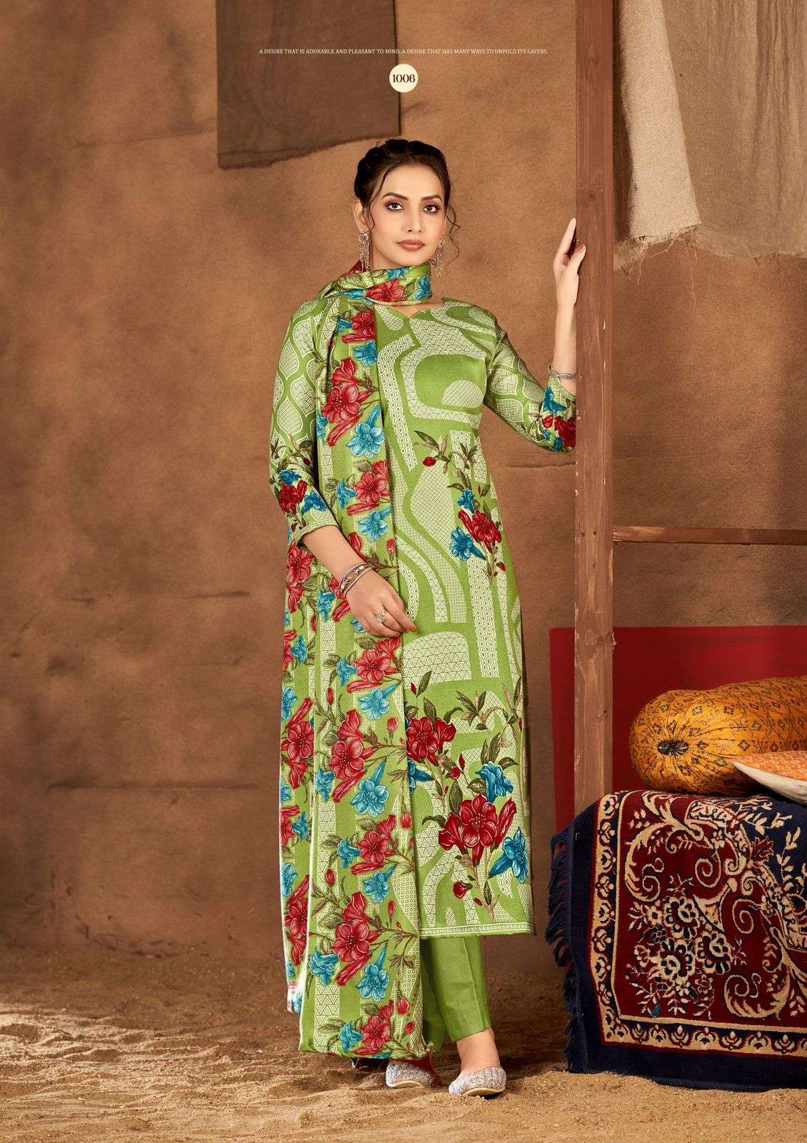 ROLI MOLI CREATION TAREEF PASHMINA DIGITAL PRINT SALWAR SUIT