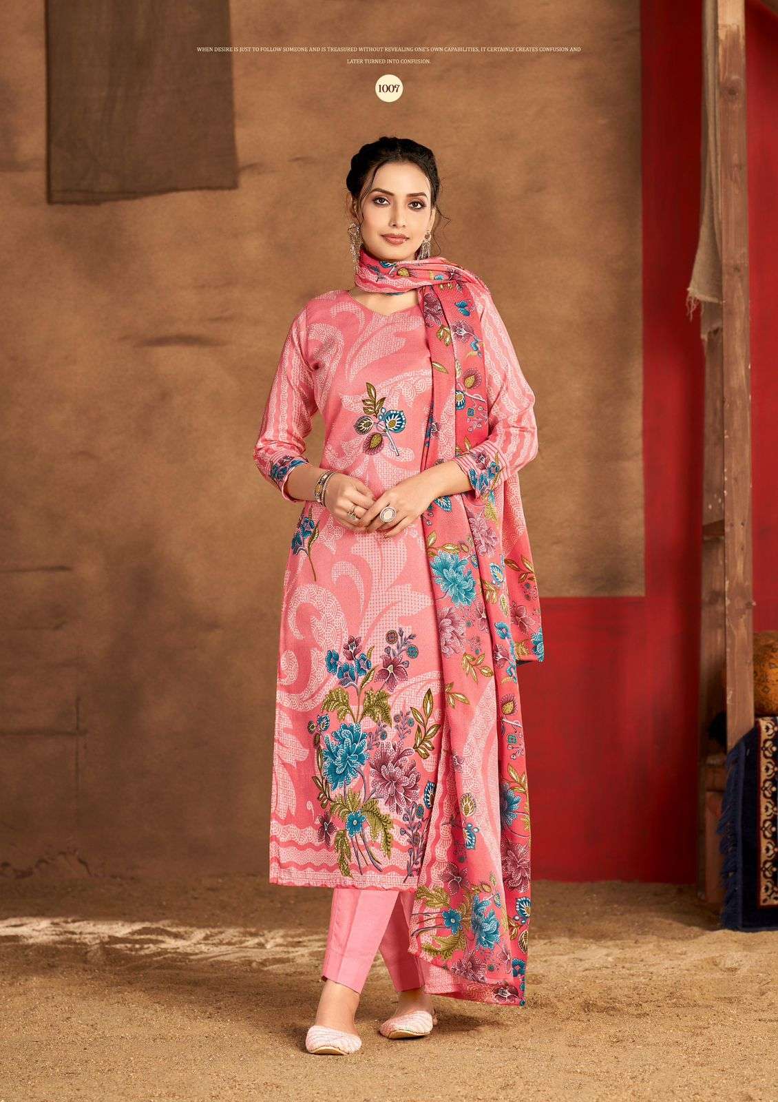 ROLI MOLI CREATION TAREEF PASHMINA DIGITAL PRINT SALWAR SUIT