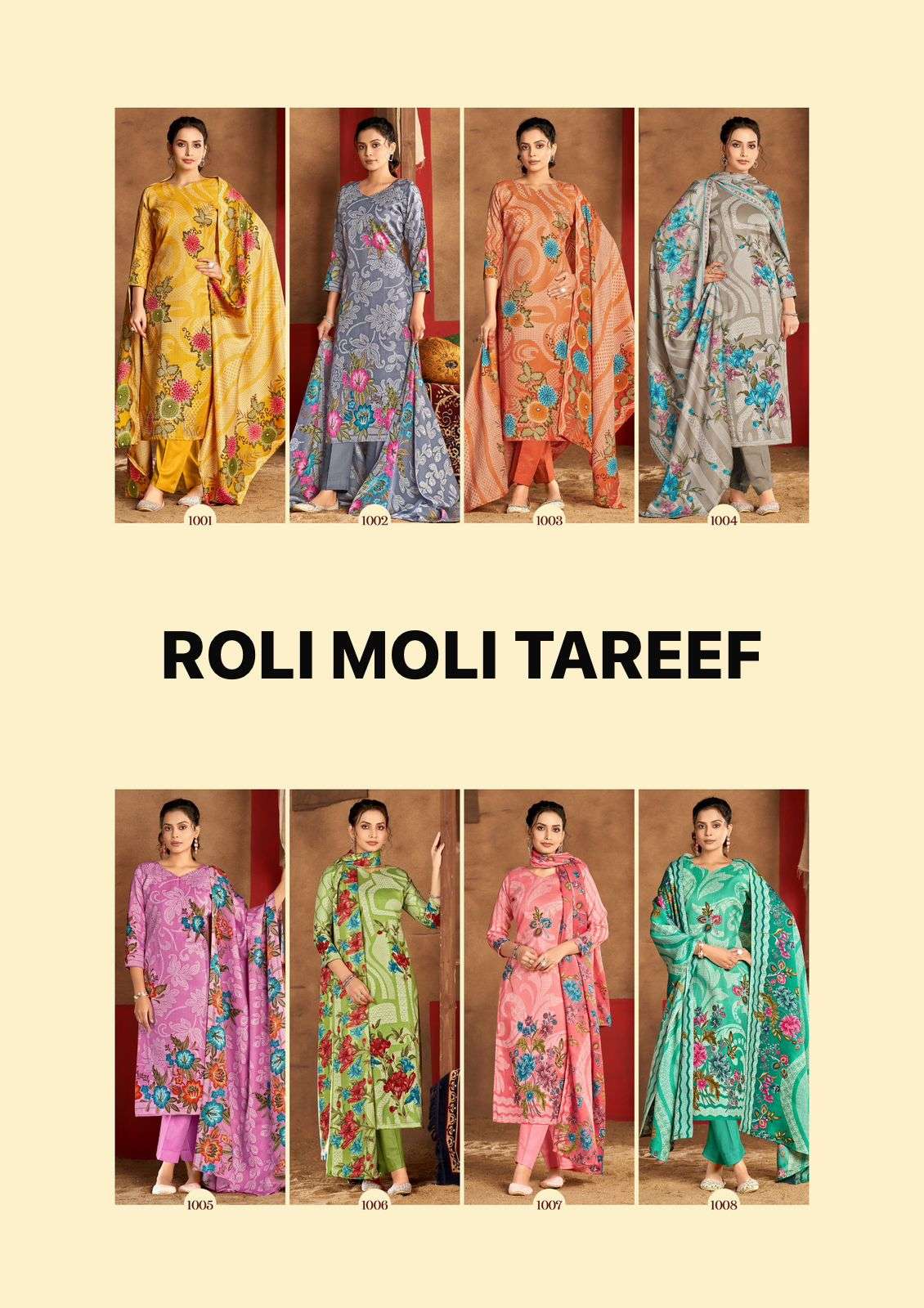 ROLI MOLI CREATION TAREEF PASHMINA DIGITAL PRINT SALWAR SUIT