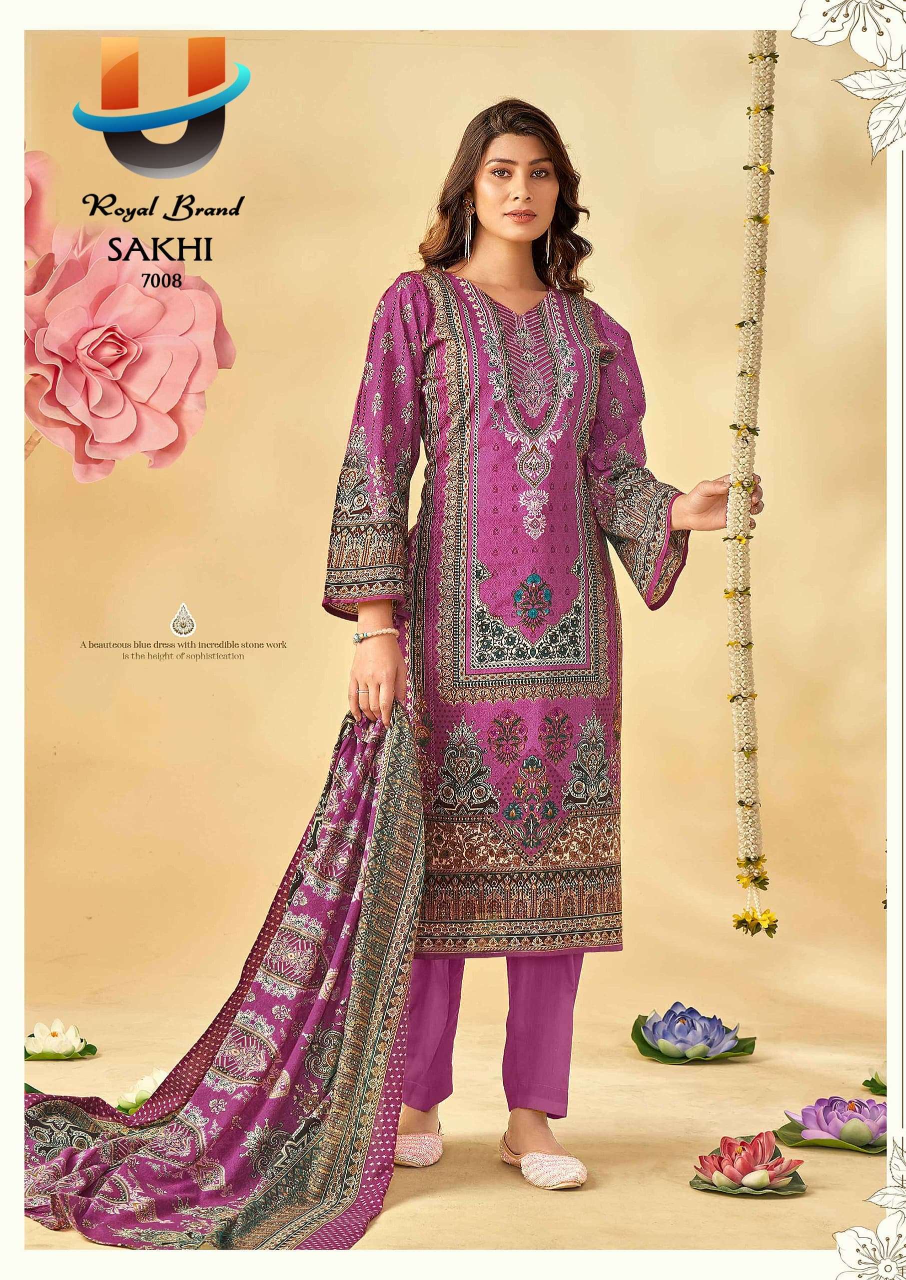 ROYAL BRAND SAKHI VOL 7 COTTON DIGITAL PRINTS SALWAR SUIT