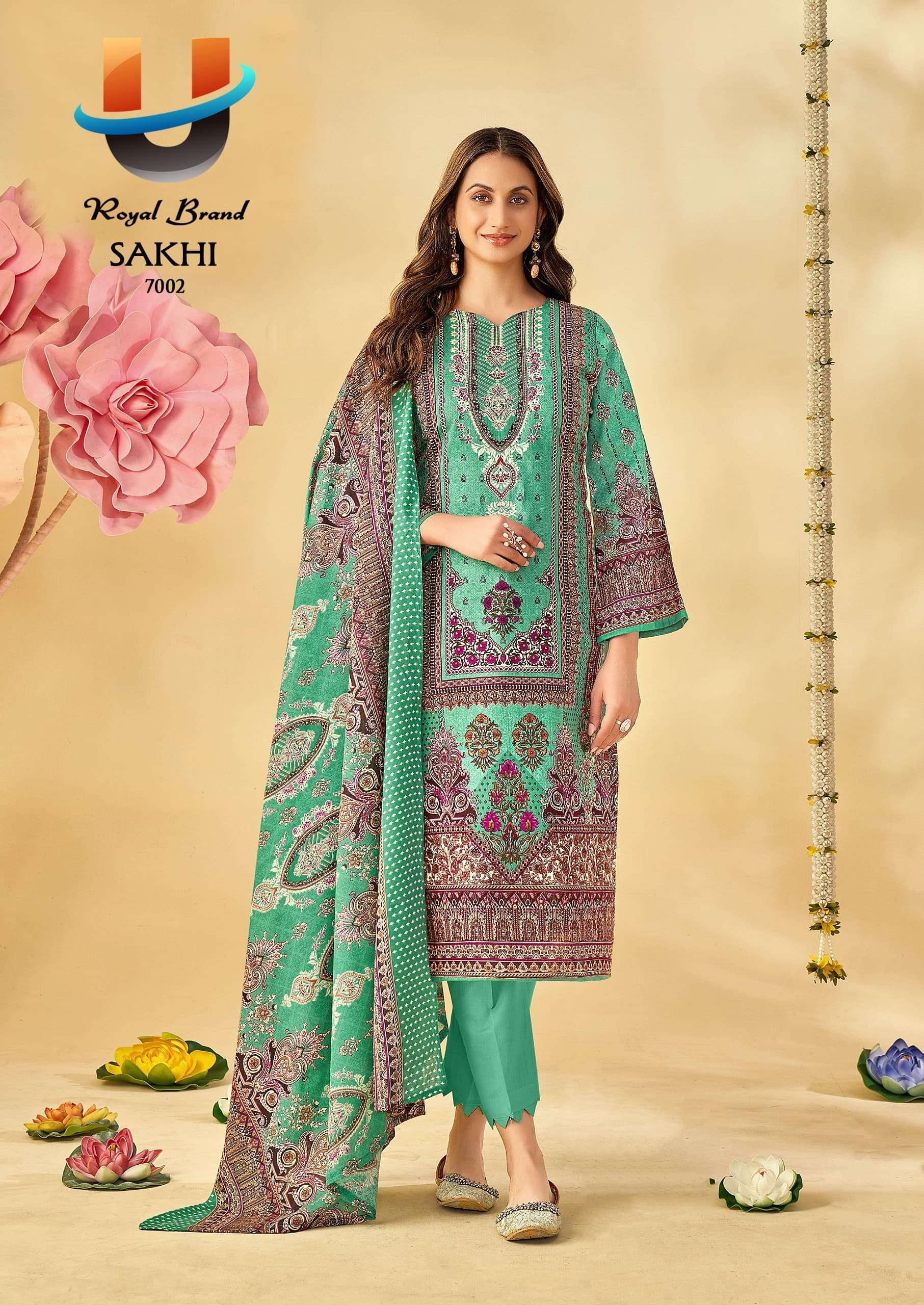 ROYAL BRAND SAKHI VOL 7 COTTON DIGITAL PRINTS SALWAR SUIT