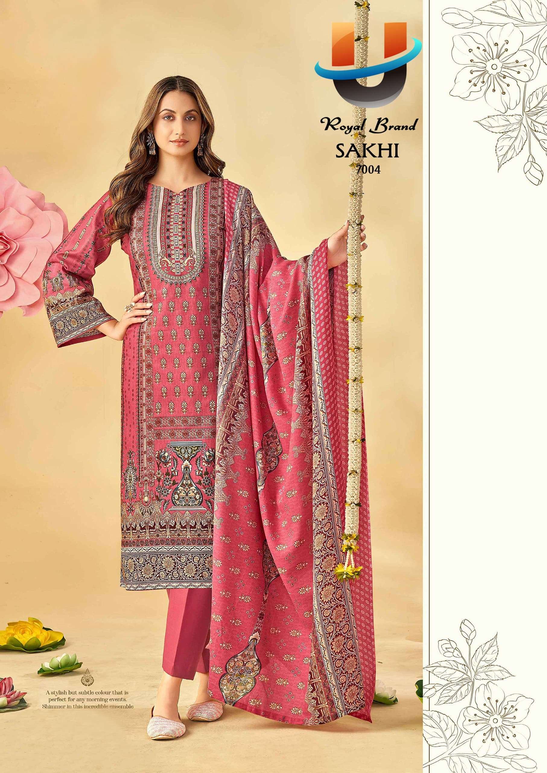 ROYAL BRAND SAKHI VOL 7 COTTON DIGITAL PRINTS SALWAR SUIT