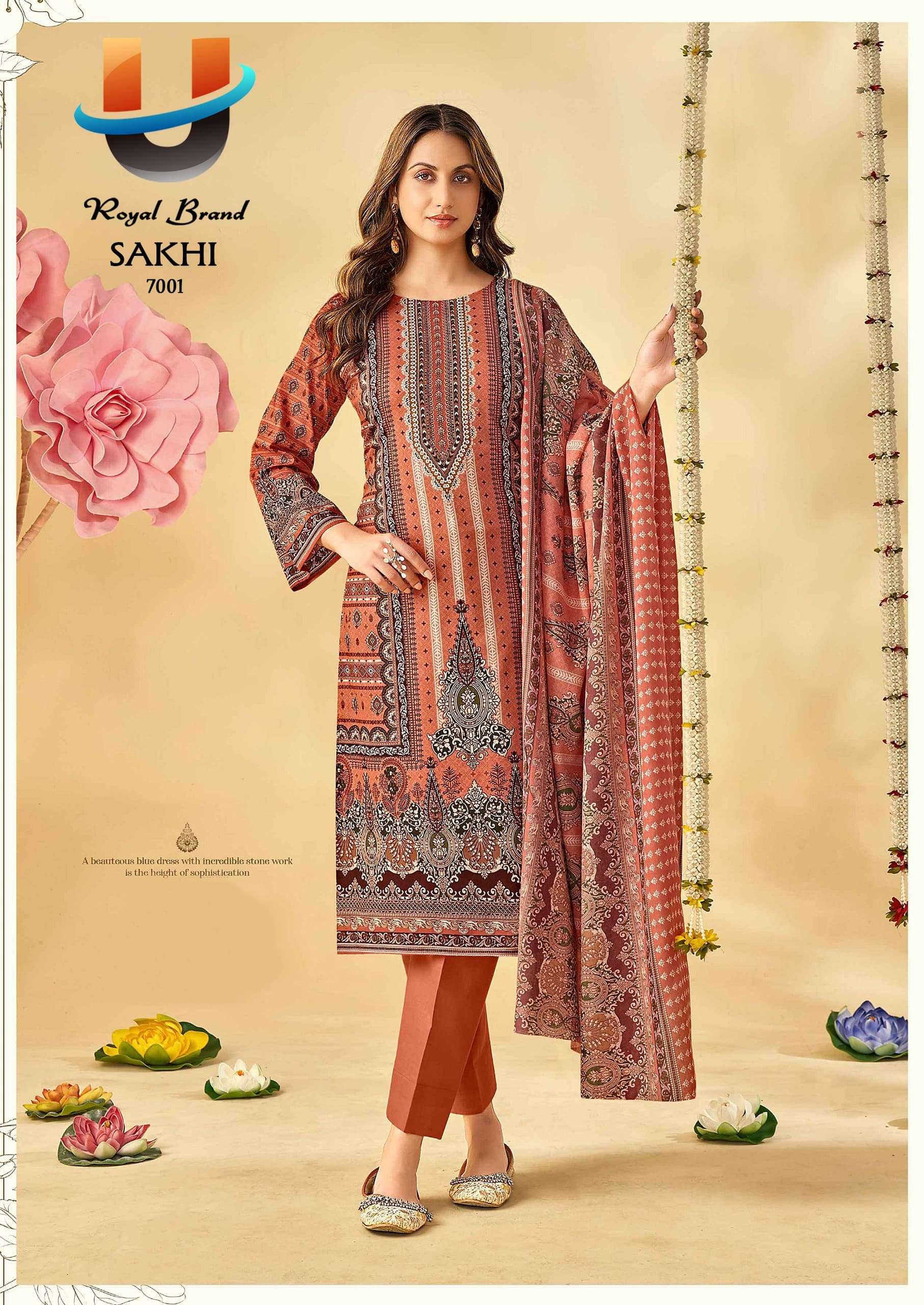 ROYAL BRAND SAKHI VOL 7 COTTON DIGITAL PRINTS SALWAR SUIT