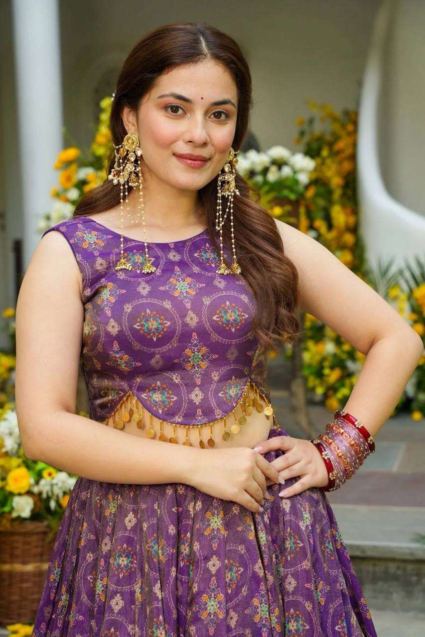 SC 324 ORGANZA FANCY DESIGNER FESTIVE WEAR LEHENGA CHOLI 