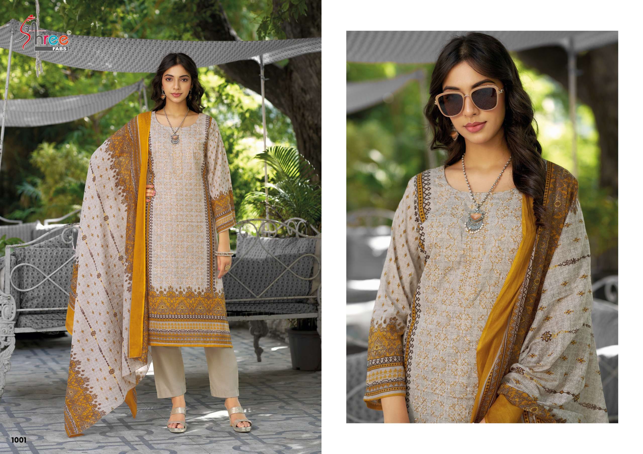 SHREE FABS RIWAYAT LAWN EMBROIDERED COLLECTION 