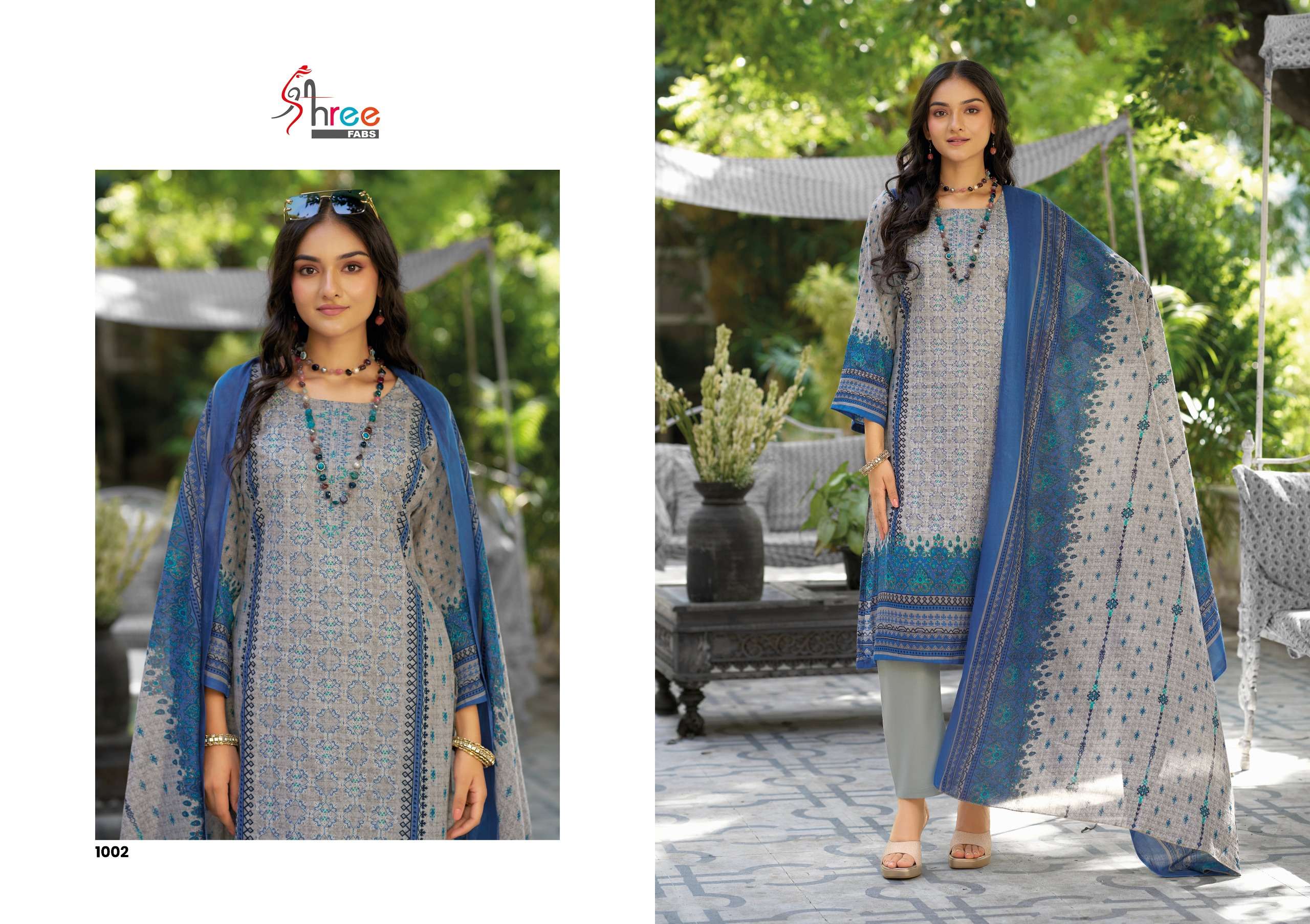 SHREE FABS RIWAYAT LAWN EMBROIDERED COLLECTION 