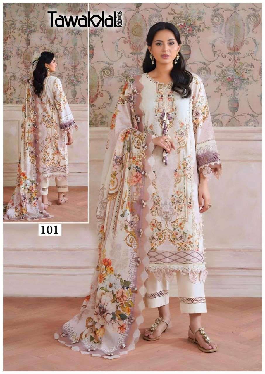 TAWAKKAL FABRICS SABA LUXURY HEAVY READY MADE COTTON COLLECTION