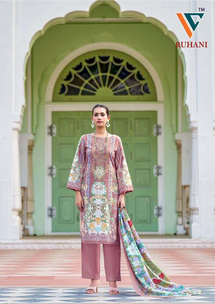 VANDANA‎ CREATION RUHANI‎‎ VOL 33 COTTON DIGITAL PRINTS SALWAR SUIT