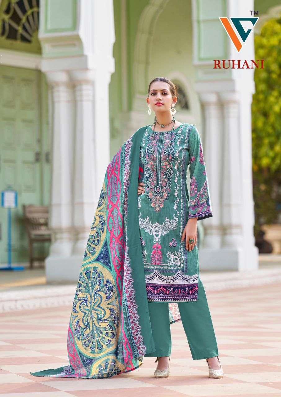 VANDANA‎ CREATION RUHANI‎‎ VOL 33 COTTON DIGITAL PRINTS SALWAR SUIT