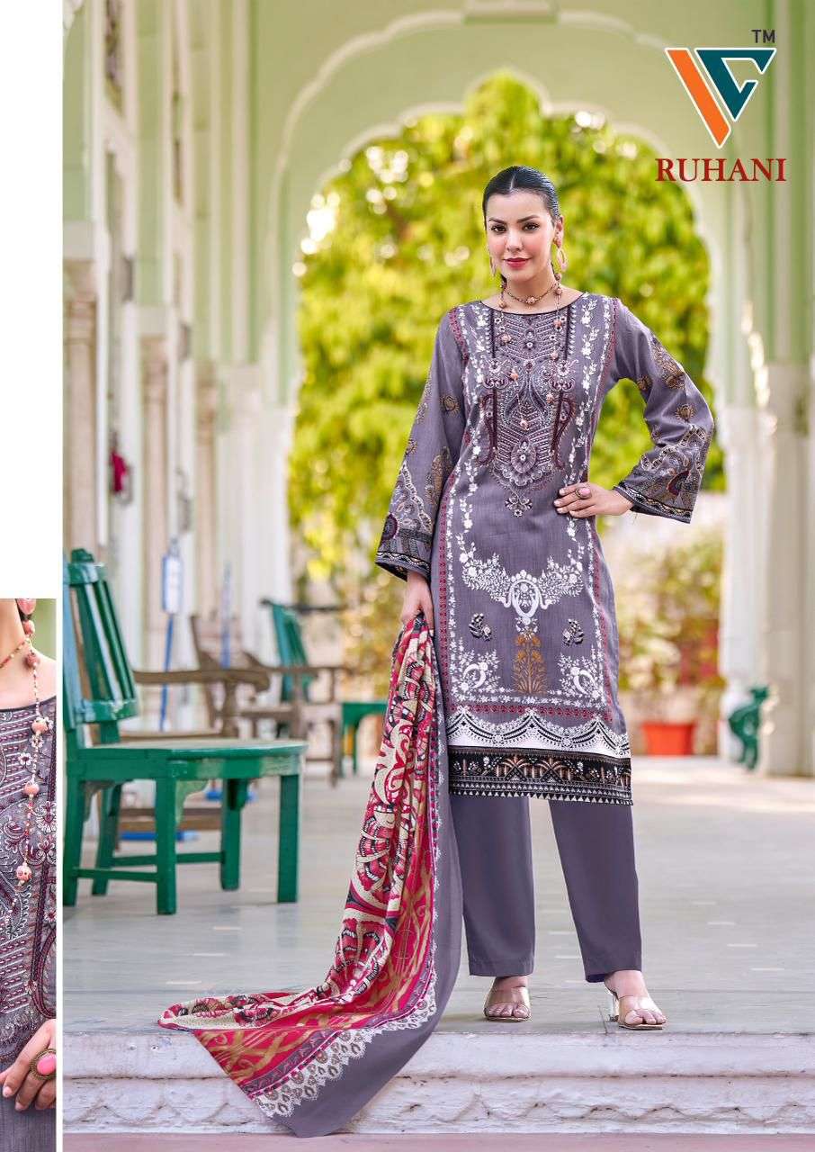 VANDANA‎ CREATION RUHANI‎‎ VOL 33 COTTON DIGITAL PRINTS SALWAR SUIT