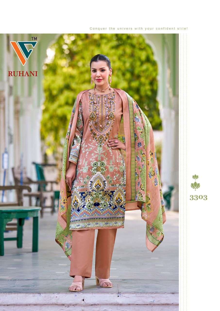 VANDANA‎ CREATION RUHANI‎‎ VOL 33 COTTON DIGITAL PRINTS SALWAR SUIT
